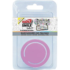 Clips Colorido Marcador PAG Smile CANDY C/06U