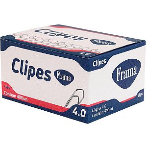 Clips Galvanizado ACO 4/0 C/400UN