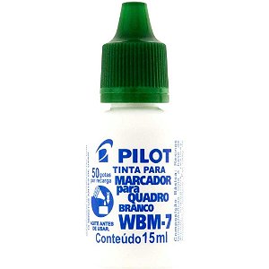 Tinta Marcador Quadro Branco Reabastecedor WBM-7 Verde 15ML