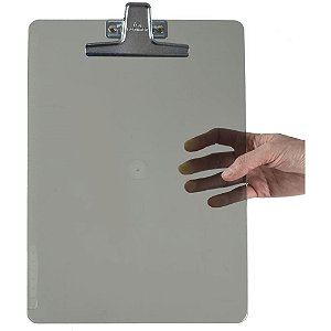 Prancheta Plastica Oficio Fume