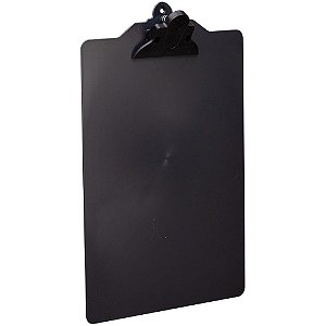 Prancheta Plastica A4 C/PREND.PLAST. Linha BLACK