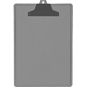 Prancheta Plastica A4 POP C/PRENDEDOR Plast.fume