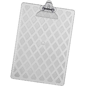 Prancheta Plastica Super Oficio Cristal