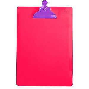 Prancheta Plastica Oficio FULL Color PINK