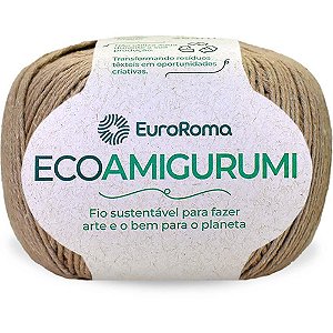 Linha para Croche Ecoamigurumi Bege 8/7 Fios 160G 254MTS