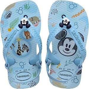 Chinelo Havaianas Infantil BABY Disney Classics 22 Azul