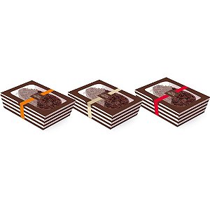 Caixa P/OVO de Pascoa 500G C/COLHER 19X14X6CM (S)