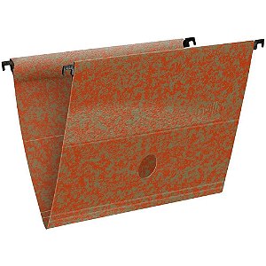 Pasta Suspensa Marmorizada Castanha Haste Plastica (7897832839099)