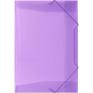 Pasta ABA Elastica Plastica Oficio Lilas SOFT