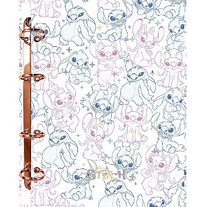 Fichario Cartonado STITCH 120F S/LOMBO