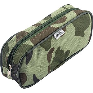 Estojo Lona Janga Camuflado Medio C/ Ziper