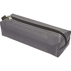 Estojo NYLON Grande Color Cinza