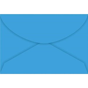 Envelope Visita Colorido Azul Royal Color PLUS 80G.