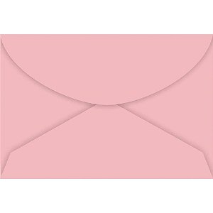Envelope Visita Colorido Rosa Claro Color PLUS 80G.