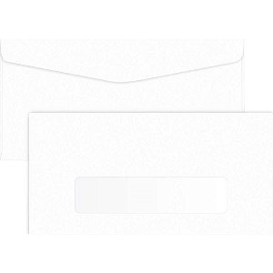 Envelope Oficio 114X229 75G Branco com Janela