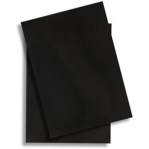Contra Capa Encadernacao A3 Preto Couro 0,30