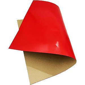 Papel Cartao Brilho Master 50X66CM. Vermelho