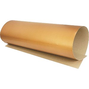 Papel Cartao Brilho Master 50X66CM. Ouro