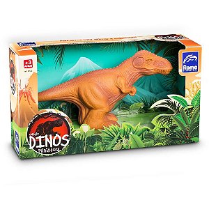 Dinossauro Dinos Colecao Miniaturas 24CM.