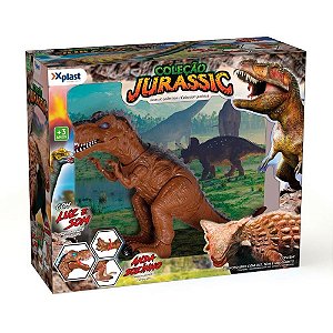 Dinossauro Colecao Jurassic C/LUZ/MOVIMEN