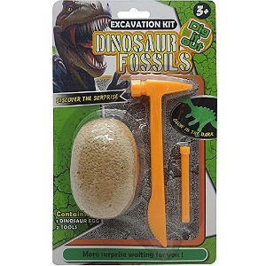 Dinossauro Dino Fossil Surpresa Cartela