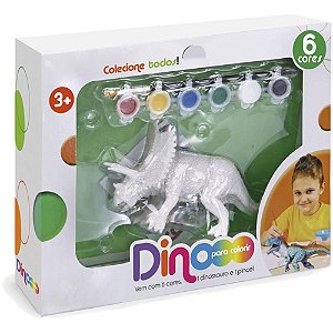 Dinossauro Dino P/ Colorir C/TINTA Lavave