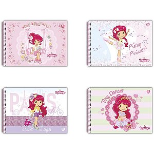 Caderno Desenho UNIV Capa Dura Moranguinho 60F