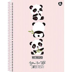 Caderno 15X1 Capa Dura MY Friend 240F