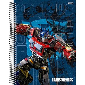 Caderno 01X1 Capa Dura Transformers 80F PCT.C/04
