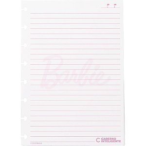 Caderno Inteligente Refil A5 BY Barbie Pautado 90G 50FLS