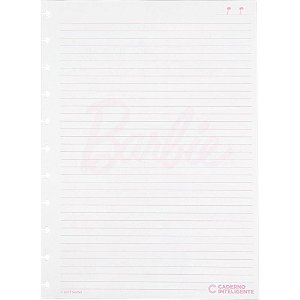 Caderno Inteligente Refil Grande BY Barbie Pautado 90G