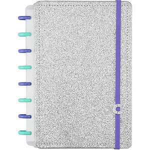 Caderno Inteligente A5 LETS Glitter Silver 2.0