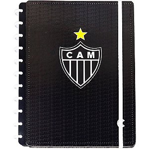 Caderno Inteligente Grande Atletico Mineiro Preto
