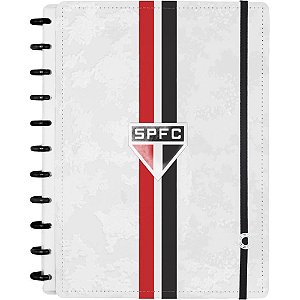 Caderno Inteligente Grande Tricolor Paulista