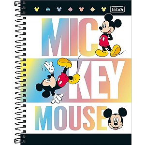 Caderno 10X1 Cp.dura Colegial Mickey 160FLS.