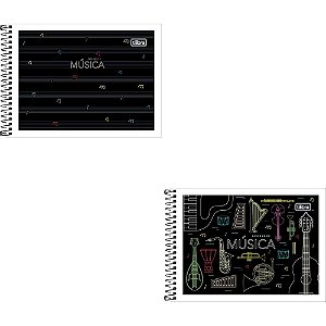 Caderno Musica Flexivel 48FLS 205X149MM