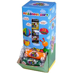 Massa para Modelar SOFT Utiguti 50G Cores SORT.