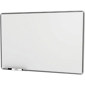 Quadro Branco Moldura Aluminio 090X060CM Popular (17898452171221)