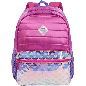 Mochila Infantil ARCO IRIS PLUS G PINK 42CM