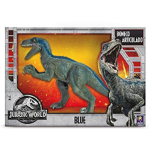 Boneco e Personagem Jurassic WORLD Blue Grande