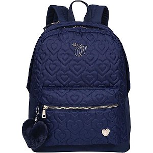 Mochila Capricho CRUSH G Marinho 42CM