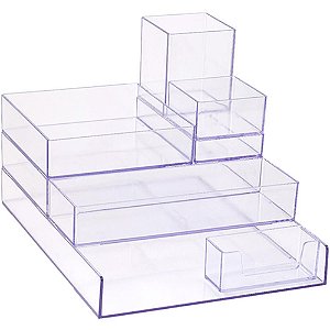 Acessorio para Mesa KIT Modular Cristal 8 Pecas