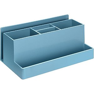 Acessorio para Mesa Multi Organizer Azul Solido