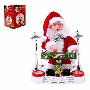 Papai Noel Musical com Movimento Tecladista - ART Christmans