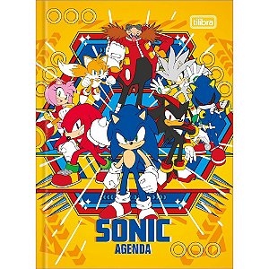 Agenda Permanente Sonic CD Costurada 96FLS