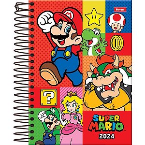 Agenda 2024 Super Mario BROS 176F.130X188C