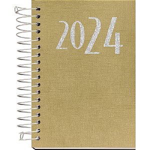 Agenda 2024 SCRATCH ESP. CD Ouro 100X150MM