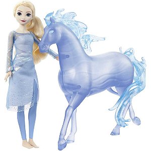 Boneca Disney Frozen CJT ELSA e Cavalo NOKK