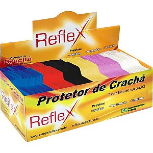 Protetor para Cracha Plastico Cores SORT.54X86MM