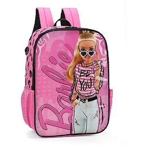 Mochila Infantil Barbie G Rosa